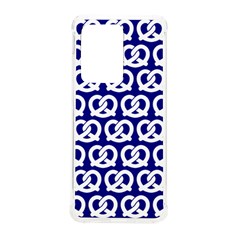 Navy Pretzel Illustrations Pattern Samsung Galaxy S20 Ultra 6 9 Inch Tpu Uv Case by GardenOfOphir