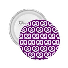 Purple Pretzel Illustrations Pattern 2 25  Buttons by GardenOfOphir