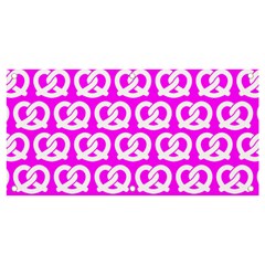 Pink Pretzel Illustrations Pattern Banner And Sign 4  X 2  by GardenOfOphir