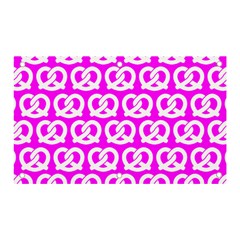 Pink Pretzel Illustrations Pattern Banner And Sign 5  X 3  by GardenOfOphir