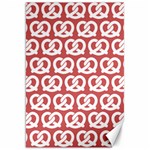 Trendy Pretzel Illustrations Pattern Canvas 20  x 30  19.62 x28.9  Canvas - 1