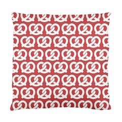 Trendy Pretzel Illustrations Pattern Standard Cushion Case (two Sides) by GardenOfOphir