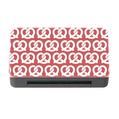 Trendy Pretzel Illustrations Pattern Memory Card Reader With Cf by GardenOfOphir