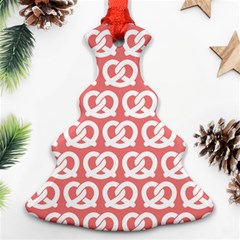 Chic Pretzel Illustrations Pattern Ornament (christmas Tree)  by GardenOfOphir