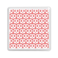 Chic Pretzel Illustrations Pattern Memory Card Reader (square) by GardenOfOphir