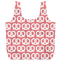 Chic Pretzel Illustrations Pattern Full Print Recycle Bag (xl) by GardenOfOphir