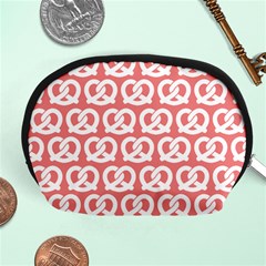 Chic Pretzel Illustrations Pattern Accessory Pouch (medium) by GardenOfOphir