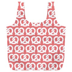 Chic Pretzel Illustrations Pattern Full Print Recycle Bag (xxxl) by GardenOfOphir