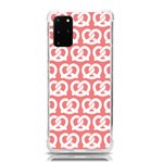 Chic Pretzel Illustrations Pattern Samsung Galaxy S20Plus 6.7 Inch TPU UV Case Front