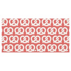 Chic Pretzel Illustrations Pattern Banner And Sign 4  X 2  by GardenOfOphir