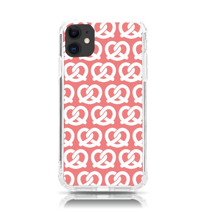 Chic Pretzel Illustrations Pattern iPhone 11 TPU UV Print Case