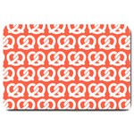 Coral Pretzel Illustrations Pattern Large Doormat 30 x20  Door Mat