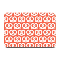 Coral Pretzel Illustrations Pattern Plate Mats by GardenOfOphir