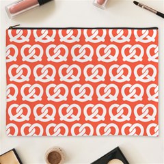 Coral Pretzel Illustrations Pattern Cosmetic Bag (xxxl) by GardenOfOphir