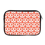 Coral Pretzel Illustrations Pattern Apple MacBook Pro 17  Zipper Case Front