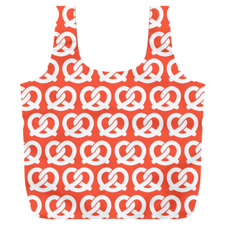 Coral Pretzel Illustrations Pattern Full Print Recycle Bag (XXL)