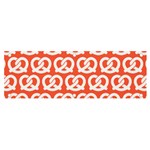 Coral Pretzel Illustrations Pattern Banner and Sign 6  x 2  Front