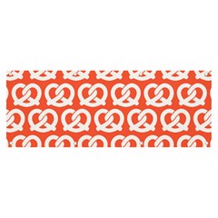 Coral Pretzel Illustrations Pattern Banner And Sign 8  X 3  by GardenOfOphir