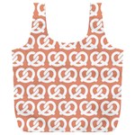 Salmon Pretzel Illustrations Pattern Full Print Recycle Bag (XXXL) Front