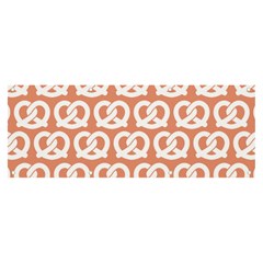 Salmon Pretzel Illustrations Pattern Banner And Sign 8  X 3  by GardenOfOphir