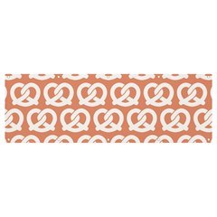 Salmon Pretzel Illustrations Pattern Banner And Sign 12  X 4  by GardenOfOphir