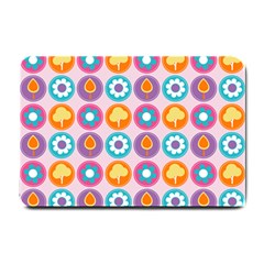 Chic Floral Pattern Small Doormat by GardenOfOphir