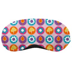 Chic Floral Pattern Sleeping Mask