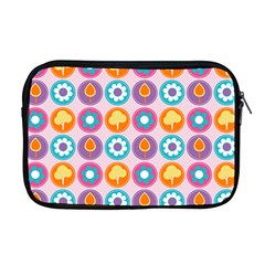 Chic Floral Pattern Apple MacBook Pro 17  Zipper Case