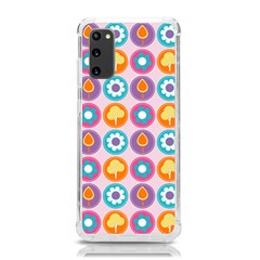 Chic Floral Pattern Samsung Galaxy S20 6.2 Inch TPU UV Case