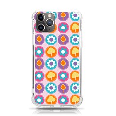 Chic Floral Pattern iPhone 11 Pro 5.8 Inch TPU UV Print Case