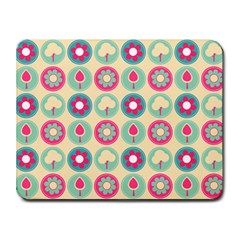 Chic Floral Pattern Small Mousepad by GardenOfOphir