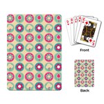 Chic Floral Pattern Playing Cards Single Design (Rectangle) Back