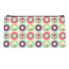 Chic Floral Pattern Pencil Case by GardenOfOphir