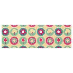 Chic Floral Pattern Banner And Sign 12  X 4  by GardenOfOphir