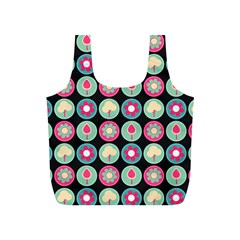 Chic Floral Pattern Full Print Recycle Bag (s) by GardenOfOphir