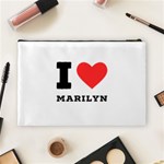 I love marilyn Cosmetic Bag (Large) Back