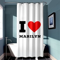 I Love Marilyn Shower Curtain 36  X 72  (stall)  by ilovewhateva