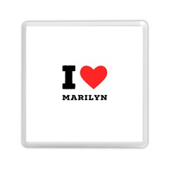 I Love Marilyn Memory Card Reader (square) by ilovewhateva