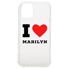 I Love Marilyn Iphone 12 Mini Tpu Uv Print Case	 by ilovewhateva