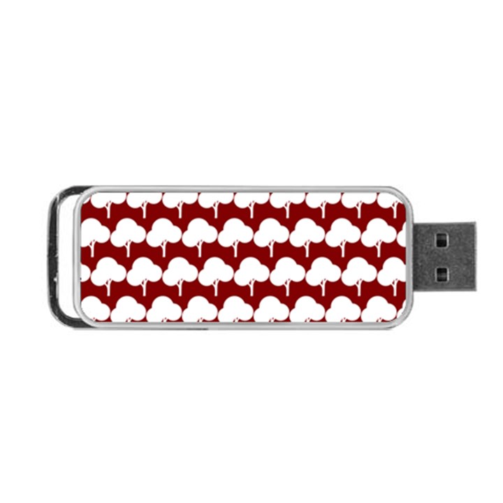 Tree Illustration Gifts Portable USB Flash (One Side)