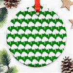 Tree Illustration Gifts Ornament (Round) Front