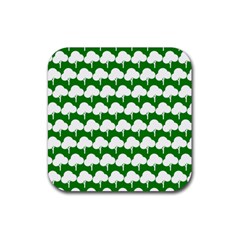 Tree Illustration Gifts Rubber Coaster (square) by GardenOfOphir