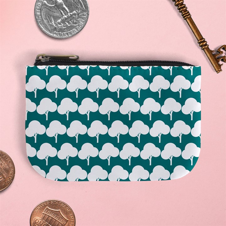 Tree Illustration Gifts Mini Coin Purse