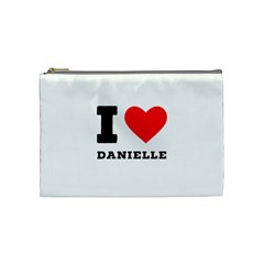 I Love Daniella Cosmetic Bag (medium) by ilovewhateva