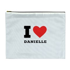 I Love Daniella Cosmetic Bag (xl) by ilovewhateva