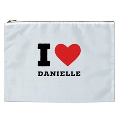 I Love Daniella Cosmetic Bag (xxl) by ilovewhateva