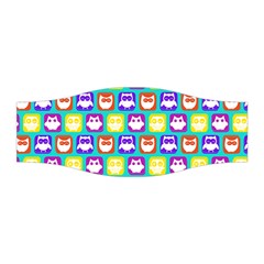 Colorful Whimsical Owl Pattern Stretchable Headband by GardenOfOphir