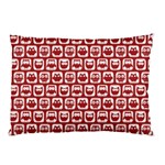 Red And White Owl Pattern Pillow Case 26.62 x18.9  Pillow Case