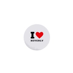 I Love Beverly 1  Mini Buttons by ilovewhateva