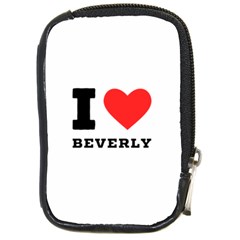 I Love Beverly Compact Camera Leather Case by ilovewhateva